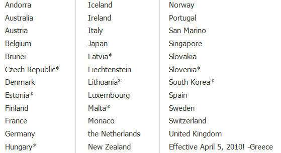 Visa Waiver Pilot Program